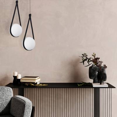 SL2002.423.01 Светильник подвесной ST-Luce Черный, Голубой/Белый E27 1*60W