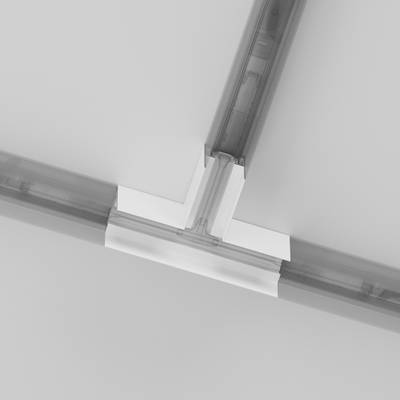 Коннектор Т-образный Gravity накладной белый, TRA010CT-41W. TM Maytoni