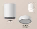 Комплект накладного светильника SWH/FR белый песок/белый матовый MR16 GU5.3 (C7421, N7120)