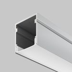 Алюминиевый профиль накладной 20x20, ALM-2020-S-2M. TM Maytoni