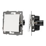 Механизм выключателя одноклавишный перекрёстный SWT-MKX1-PL-WH-V (250V, 10A) (Arlight, -)