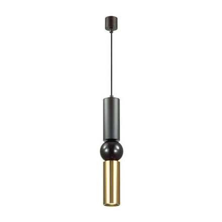 4074/5L L-VISION ODL19 397 черный/золото Подвес GU10 1*5W SAKRA