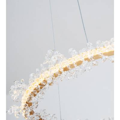 08243,36A Подвес Лаура латунь d60 h150 Led 36W (3000K)