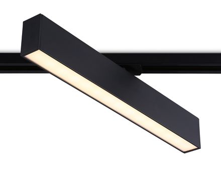 Светильник светодиодный трековый GL6775 BK черный LED 24W 3000K 600*22*48