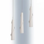 804310 Подвес PETALO 1х40W E14 ХРОМ/БЕЛЫЙ Lightstar