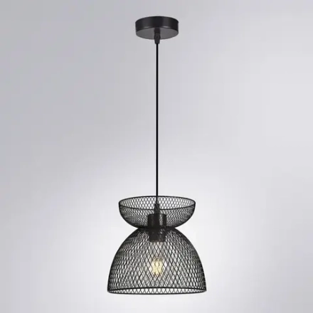 Подвесной светильник Arte Lamp CASTELLO A7065SP-1BK, 1хE27