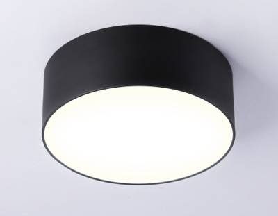 Светильник светодиодный потолочный FV5513 BK черный LED 15W 3000K D120*58 (Без ПДУ)
