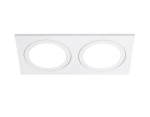 Светильник встраиваемый TN51826/2 WH белый GX53/2 max 15W 215*110*39