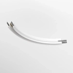 Коннектор радиусный R300 Exility встраиваемый под ГКЛ 9,5мм, белый, TRA044-angle-W. TM Maytoni