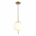 SL1621.203.01 Подвес ST-Luce Золотистый/Белый LED 1*13W 3000K