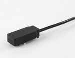 Ввод питания для шинопровода Magnetic Ultra Slim GV1262 BK черный IP20 48V 60*26*16