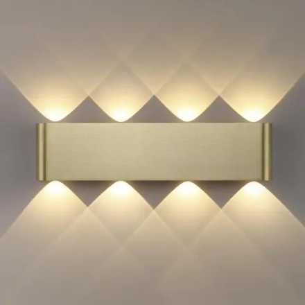 7107/8WL HIGHTECH ODL26 441 светильник бронза/металл IP20 LED 8W 3000K 220V MAGNUM