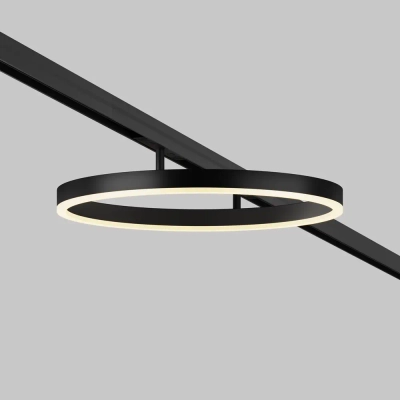 Трековый светильник Рим / Rim Exility 3000K 24Вт 120°, TR227-2-24W3K-B. TM Maytoni