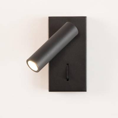 Citilux Декарт CL704351 LED Светильник поворотный с выключателем Чёрный