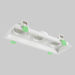 Светильник встроенный Crystal Lux CLT 068C3 WH 1400/289