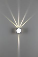 358565 STREET NT21 379 темно-серый Ландшафтный настенный светильник IP54 LED 4000K 8W 85-265V CALLE