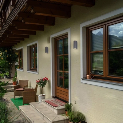 370599 STREET NT19 398 темно-серый Ландшафтный светильник IP54 GU10 2*50W 220V LANDSCAPE