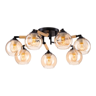 Citilux TIKA CL133171 Люстра поворотная Чёрная