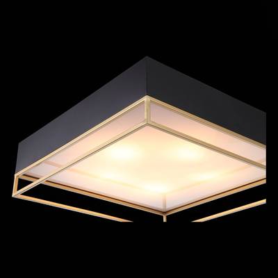 SL1127.422.05 Светильник потолочный ST-Luce Черный, Матовое золото/Белый E27 5*40W