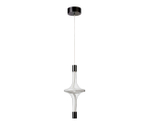 Подвес Флавио черный жемчуг d16 h40-200 Led 18w (3000K)
