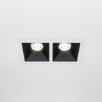 Встраиваемый светильник Alfa LED 4000K 2x10Вт 36°, DL043-02-10W4K-SQ-WB. TM Maytoni