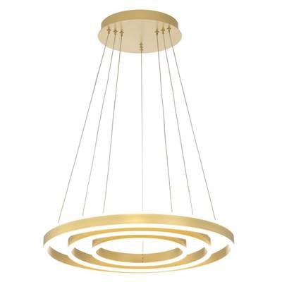 Citilux Дуэт CL719652 LED Люстра подвесная с пультом Золото