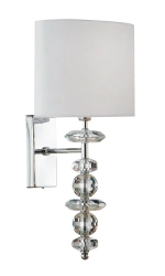 Бра Crystal Lux ARMANDO AP1.2 CHROME 0180/401.2
