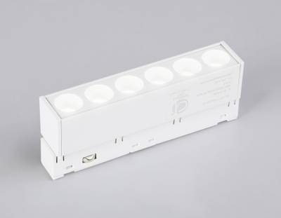 Светильник светодиодный для шинопровода Magnetic GL4017 WH белый IP20 6W 4200K 48V 24° 115*22*45
