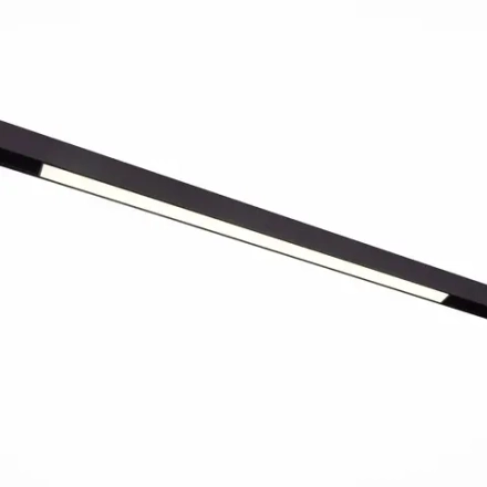 ST360.436.20 Магнитный трековый светильник Черный LED 1*20W 3000K 1 300Lm Ra>90 120 IP20 L606xW22xH44 48VV