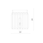 Настенный светильник Divinare NOVA 3001/01 AP-1, 1хE14