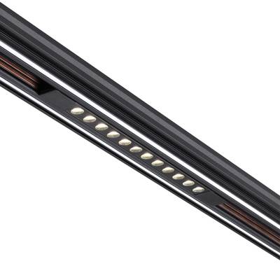 359433 SHINO NT24 000 черный Трековый светильник для низковольт. шинопровода арт. 135179-135180 IP20 LED 12W 48V 4000K 580Лм FLUM