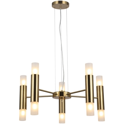IL0314-10P-79 BRASS светильник потолочный ILLUMICO, E14х10