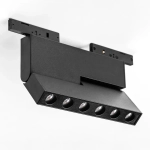 206937 Светильник линейный поворотный 24V д/трека LINEA LED 6W 500LM 30G ЧЕРНЫЙ 3000K