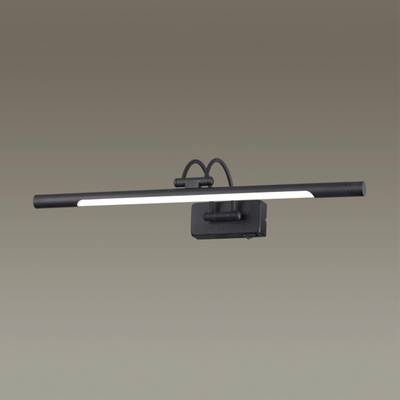 4909/8WL WALLI ODL22 695 чёрный/металл/акрил Подсветка для картин с выкл. LED 8W 4000К 430Лм REVOLA