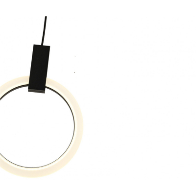 08430-30,19 Подвес Азалия черный d30 h300 Led 15W (4000K) (корпус w30*40)