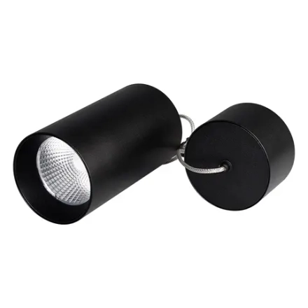Светильник SP-POLO-HANG-R85-15W White5000 (BK-BK, 40 deg) (Arlight, IP20 Металл, 3 года)