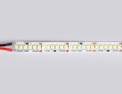 Светодиодная лента GS3502 2835 240Led /22W m/ 24V IP20 4500K/ 5000*10*1.2mm/ кратность резки 25mm (2 конт.)