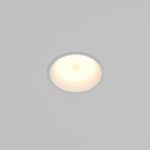 Встраиваемый светильник с датчиком движения и освещенности Okno 3000K 8Вт 100°, DL055-8W3K-SEN-W. TM Maytoni