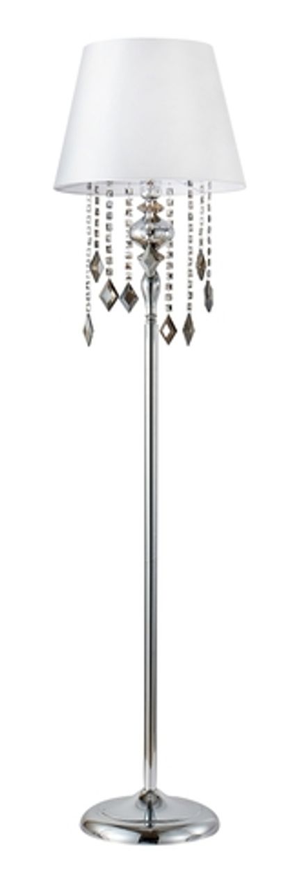 Торшер Crystal Lux MERCEDES PT1 CHROME/SMOKE 0950/601
