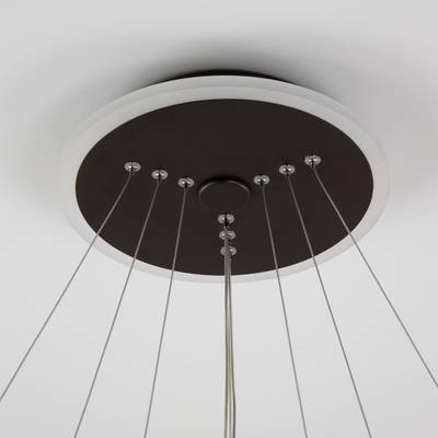 Citilux Неон Смарт CL731A095E Умная подвесная люстра Венге