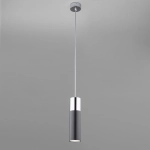 LED светильник подвесной в стиле лофт 50135/1 LED хром/черный, LED