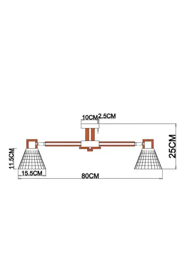 Потолочная люстра Arte lamp MELEPH A4096PL-5BR, 5хE27