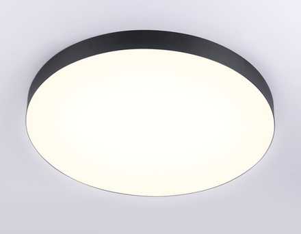 Светильник светодиодный потолочный FV5537 BK черный LED 90W 3000K D600*58 (Без ПДУ)