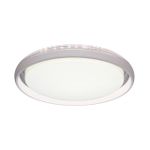 7697/DL MARON SN 93 Светильник пластик/белый/прозрачный LED 48Вт 3000-6000K D455 IP43 пульт ДУ HANI