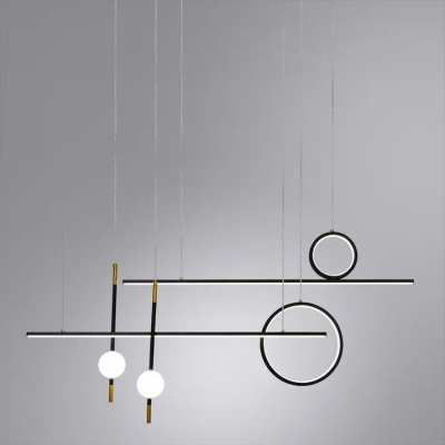 Подвесной светильник Arte Lamp POLARIS A2610SP-85BK, 1хLED