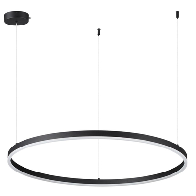 6530/67L LEDIO LN26 262 чёрный Светильник подвесной LED 67W 3000/4000/6000К 220V ECHO