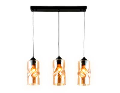 Подвесной светильник TR3556/3 BK/TI черный/янтарь E27 max 40W 570*110*1200