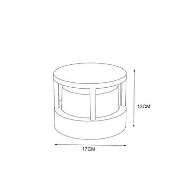 Уличный настенный светильник Arte Lamp ULYSSES A8912AL-1BK, 1хLED