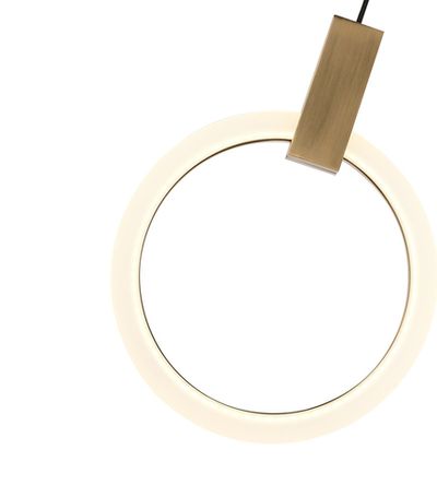 08430-30,20 Подвес Азалия бронза d30 h300 Led 15W (4000K) (корпус w30*40)