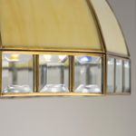 Citilux Шербург-1 CL440131 Люстра витражная подвесная Бронза